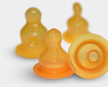 natural rubber baby bottle nipples